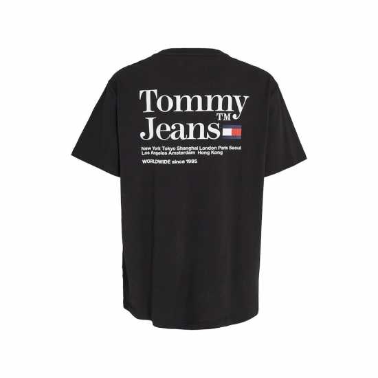 Tommy Jeans Tjm Reg Modern Tommy Tm Tee Черно BDS Mens