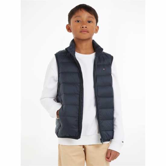 Tommy Hilfiger Детско Елече Essential Flag Gilet Juniors  