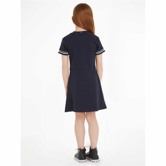 Tommy Hilfiger Ruffle Rib Knit Dress  