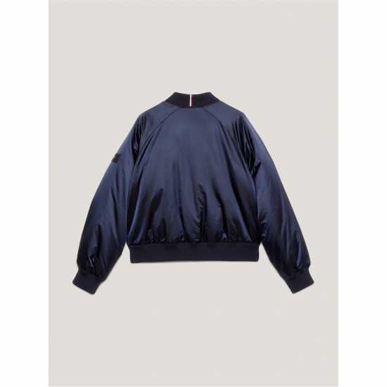 Tommy Hilfiger Пилотско Яке Junior Essential Oversized High Shine Bomber Jacket  