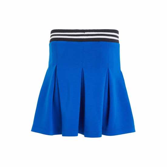 Tommy Hilfiger Knitted Monotype Pleated Mini Skirt Juniors  