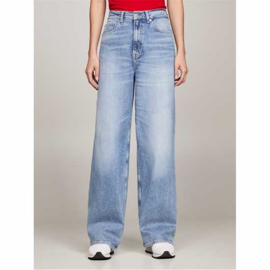 Tommy Jeans Claire High Rise Wide Leg Jeans  