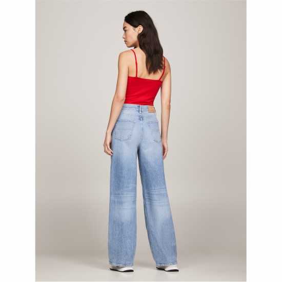 Tommy Jeans Claire High Rise Wide Leg Jeans  