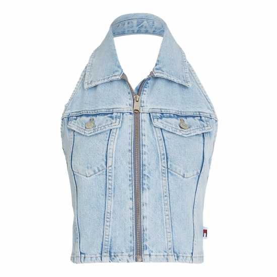 Tommy Jeans Halterneck Top  Womens