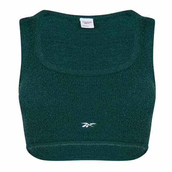 Reebok Дамски Потник Classics Cosy Tank Top Womens Зелен Дамско бельо