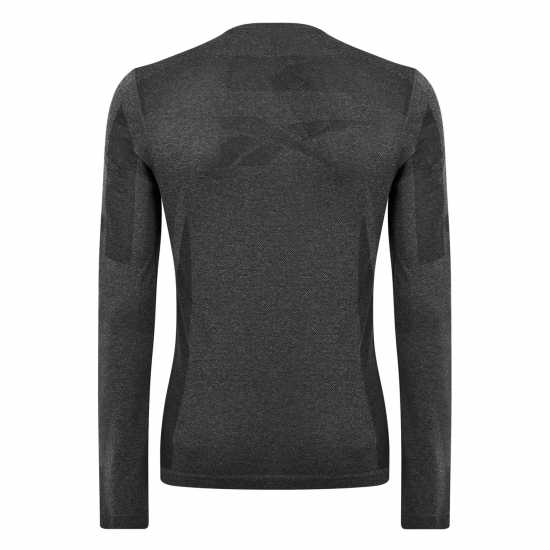 Reebok United By Fitness Myoknit Seamless Long-Sleeve Top Gym Mens  Мъжки тениски с яка