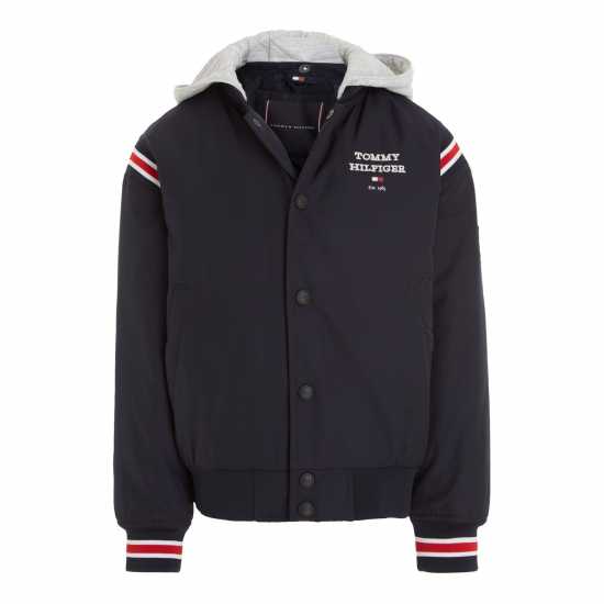 Tommy Hilfiger Пилотско Яке Tommy Logo Bomber Jacket  