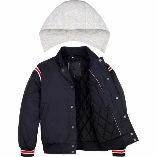 Tommy Hilfiger Пилотско Яке Tommy Logo Bomber Jacket  