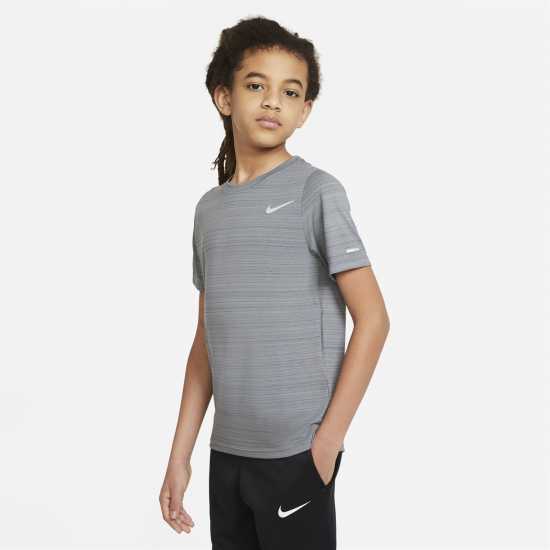 Nike Dri-FIT Miler Big Kids' (Boys') Training Top  Атлетика