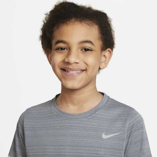 Nike Dri-FIT Miler Big Kids' (Boys') Training Top  Атлетика