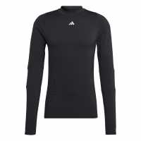 Adidas Мъжко Горнище Дълъг Ръкав Techfit Cold.rdy Long Sleeve Top Mens  Мъжки долни дрехи