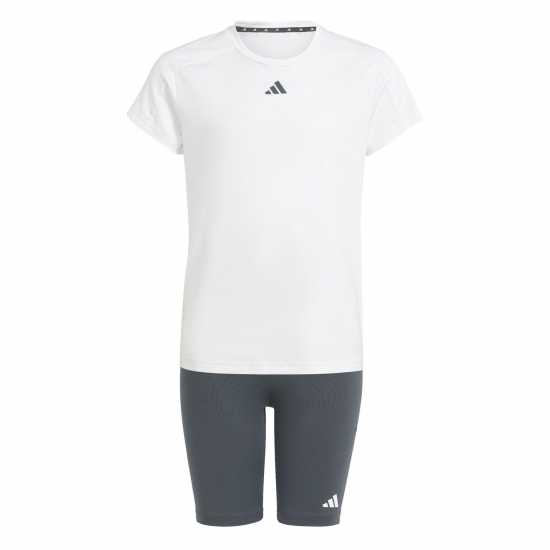 Adidas Train Essentials Tee And Shorts Set Kids  Детски тениски и фланелки