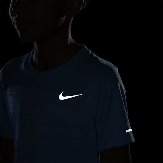 Nike Dri-FIT Miler Big Kids' (Boys') Training Top  Детски тениски и фланелки