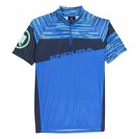 Endura Kids Hummvee Ray S/s Jersey Синьо Облекло за колоездене