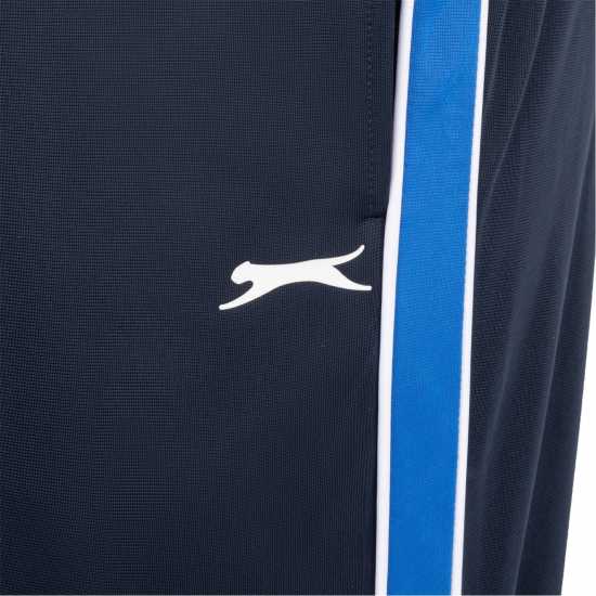 Slazenger Men's Performance Tracksuit Nvy/Wht/Royal Мъжки спортни екипи в две части