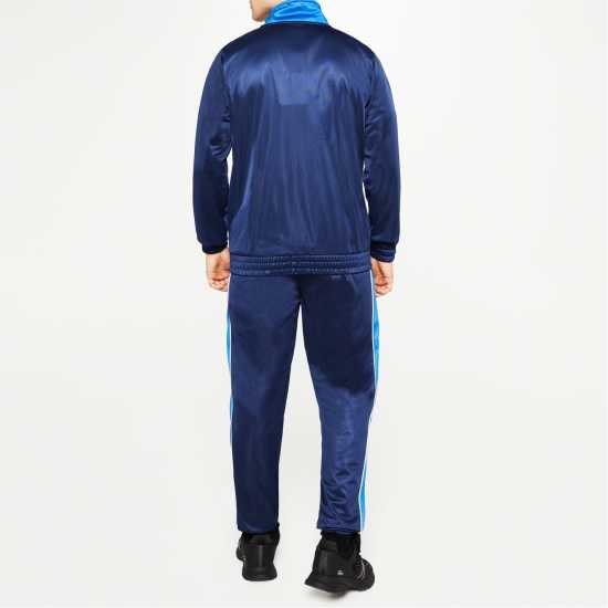 Slazenger Men's Performance Tracksuit Nvy/Wht/Royal Мъжки спортни екипи в две части