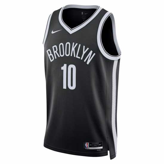 Nike Nba Icon Edition Swingman Jersey Nets/Simmons Мъжко облекло за едри хора