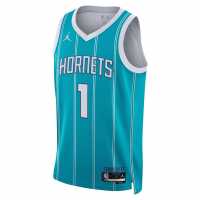 Nike Nba Icon Edition Swingman Jersey Hornets/Ball Мъжко облекло за едри хора