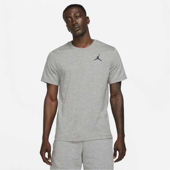 Air Jordan Jumpman Men's Short-Sleeve Crew T Shirt Grey Мъжки тениски с яка