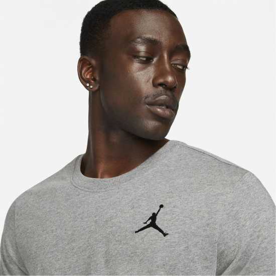 Air Jordan Jumpman Men's Short-Sleeve Crew T Shirt Grey Мъжки тениски с яка