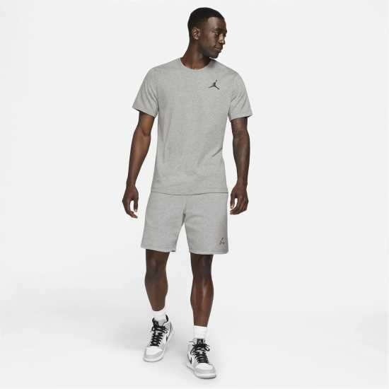 Air Jordan Jumpman Men's Short-Sleeve Crew T Shirt Grey Мъжки тениски с яка