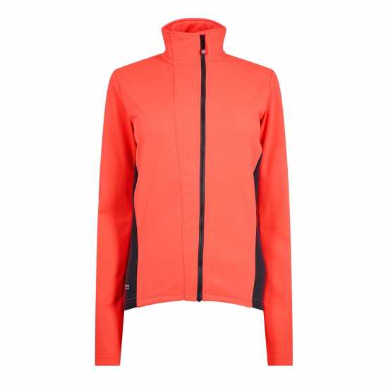 Castelli Trans 2 Jkt Ld44 Бляскаво розово Облекло за колоездене