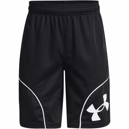 Under Armour Perimeter Short Черно/Бяло Детски къси панталони