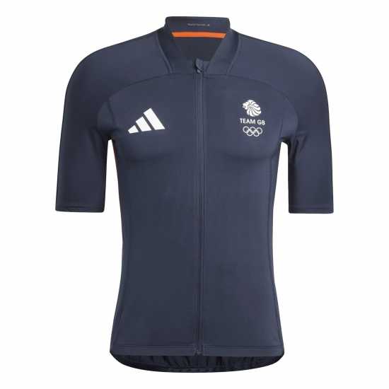 Adidas Мъжка Колоездачна Фланелка Team Gb Cycling Jersey Mens  Мъжки тениски с яка