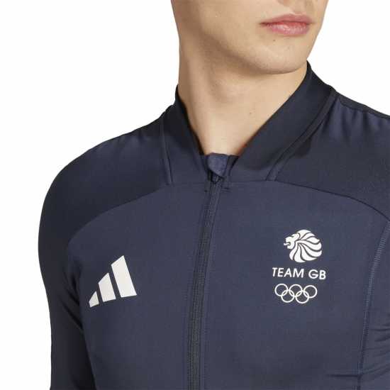 Adidas Мъжка Колоездачна Фланелка Team Gb Cycling Jersey Mens  Мъжки тениски с яка