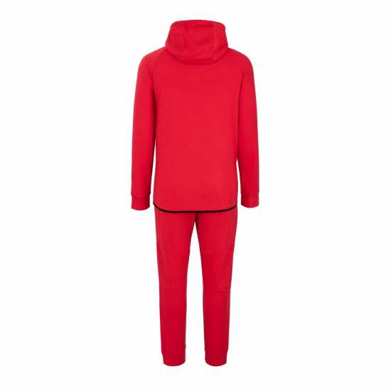 Fabric Zip Tracksuit Червено Мъжки спортни екипи в две части