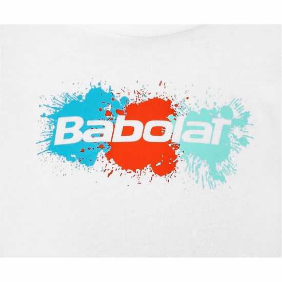 Babolat Exc Cttn Tee Jn99 Бяло 