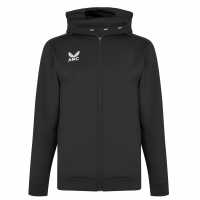 Castore Amc Full Zip Hoodie Mens Черно Мъжко тенис облекло