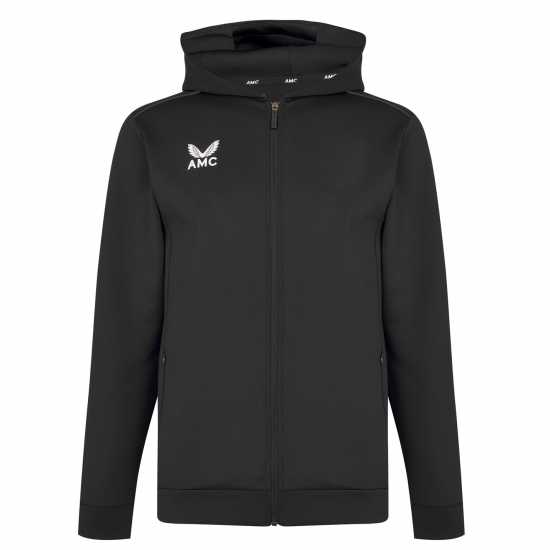 Castore Amc Full Zip Hoodie Mens Черно Мъжко тенис облекло