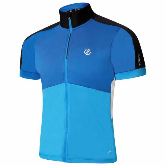 Dare2B Dare 2B 2B Protraction Ii Jersey Cycling Mens СнклБлу/Тетн Мъжки тениски с яка