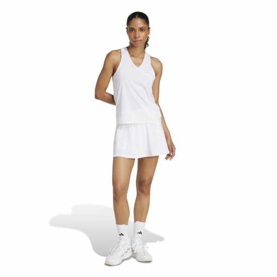 Adidas Дамска Пола Club Tennis Skirt Womens Бяло/Черно Тенис облекло