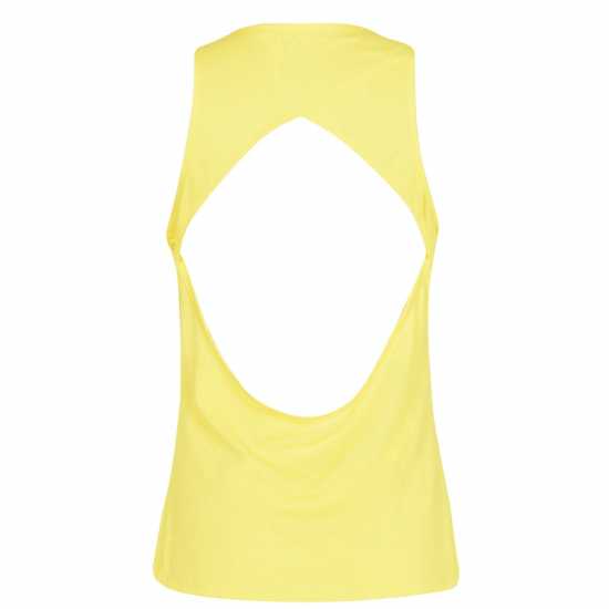 Nike Дамски Потник Mesh Panel Tank Top Ladies Опти Жълто/От Тенис облекло