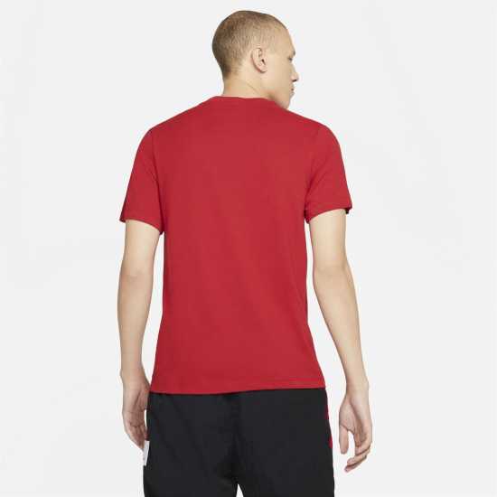 Air Jordan Jumpman Men's Short-Sleeve Crew T Shirt Червено Мъжки тениски с яка