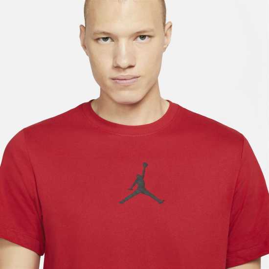 Air Jordan Jumpman Men's Short-Sleeve Crew T Shirt Червено Мъжки тениски с яка