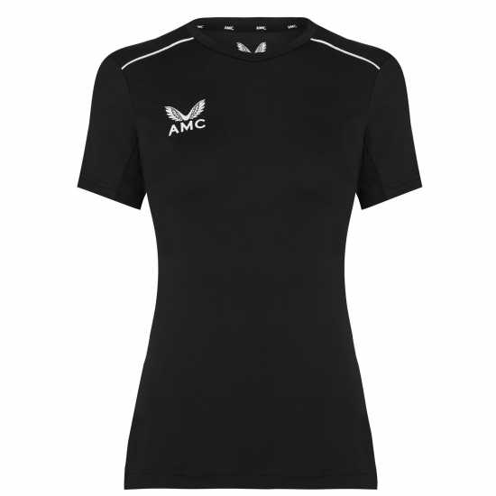 Castore Amc Training T-Shirt Womens Черно Дамски тениски и фланелки