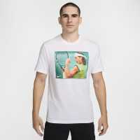 Nike Мъжка Риза Rafael Nadal Tennis T-Shirt Mens  Мъжки тениски с яка