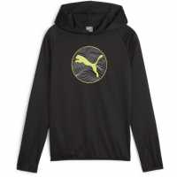 Puma Active Sports Poly Hoodie B Hoody Unisex Kids Черно Пума 