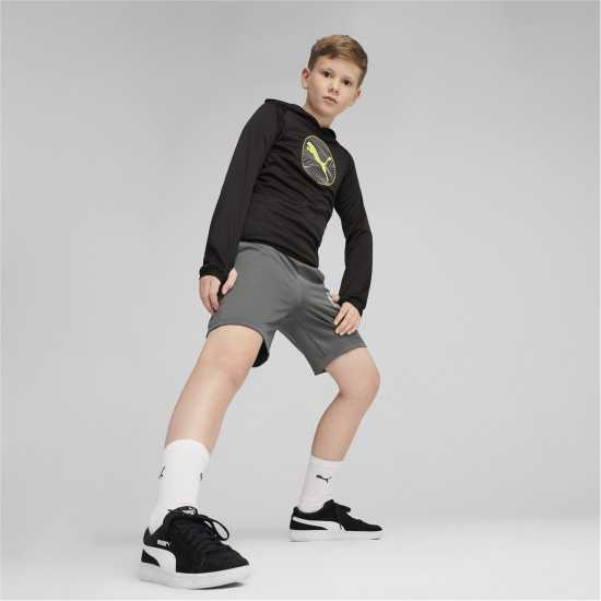 Puma Active Sports Poly Hoodie B Hoody Unisex Kids Черно Пума 