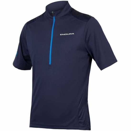 Endura Hummvee Short Sleeve Jersey Нави Син Мъжки тениски с яка