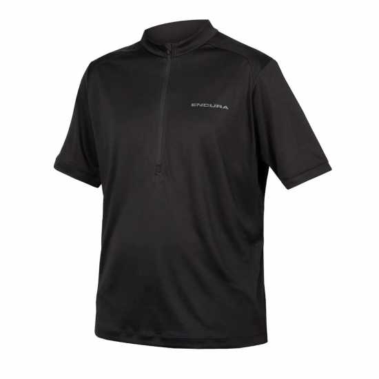 Endura Hummvee Short Sleeve Jersey Черно 23 Мъжки тениски с яка