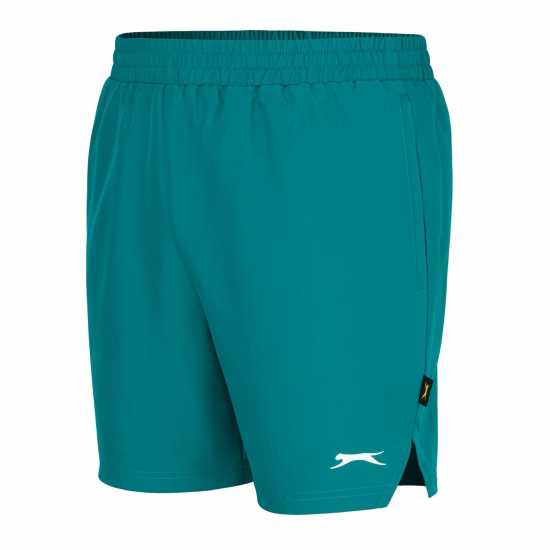 Slazenger Мъжки Шорти Court Shorts Mens Зелено Мъжко облекло за едри хора