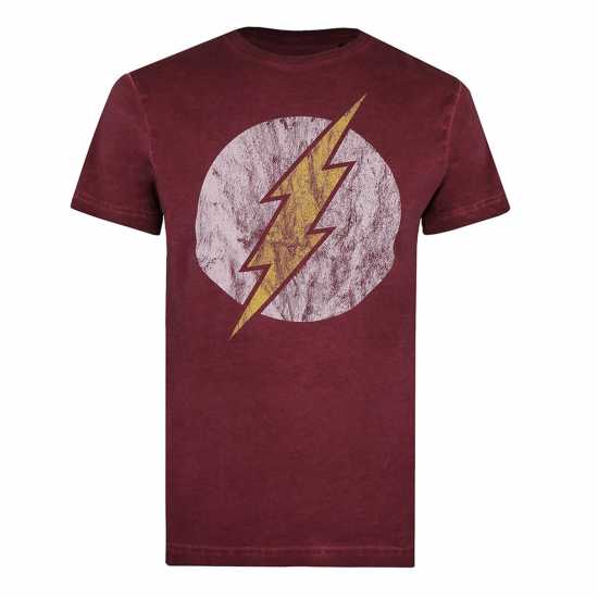 Character Dc Comics Comics  T-Shirt Vintage Flash Мъжки ризи