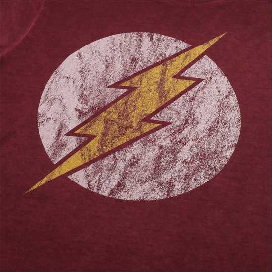 Character Dc Comics Comics  T-Shirt Vintage Flash Мъжки ризи