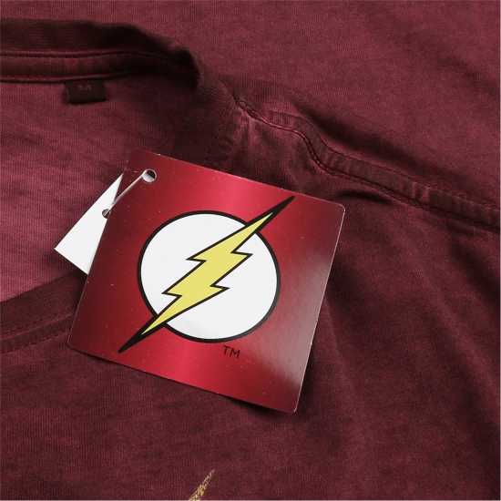 Character Dc Comics Comics  T-Shirt Vintage Flash Мъжки ризи