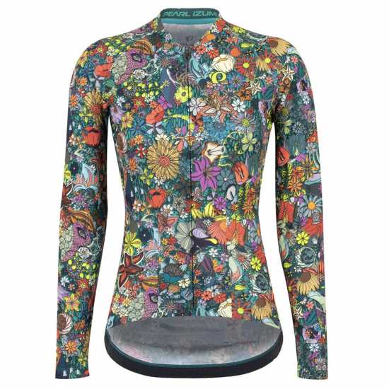 Pearl Izumi Attack Longsleeve Jersey Живо Растеж Облекло за колоездене