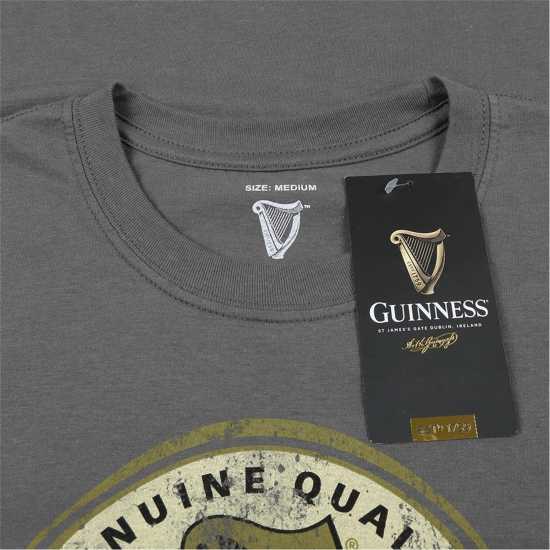 Guinness Label T-Shirt Угъл Мъжки тениски с яка